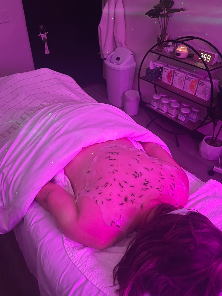 Back Facial Treatment at Enava Beauty in Sioux Falls, SD