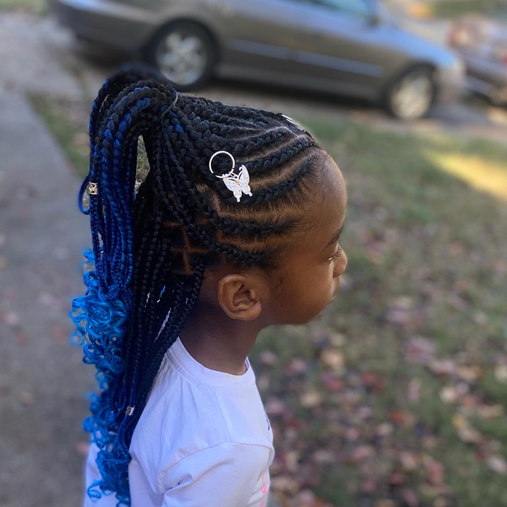 Kids Half Up Half Down