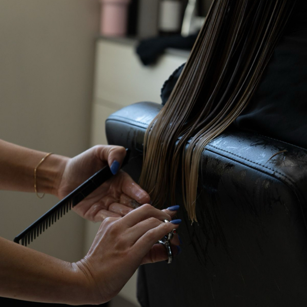 Haircut & Style (long/thick) at colorbykelly in Danielson, CT