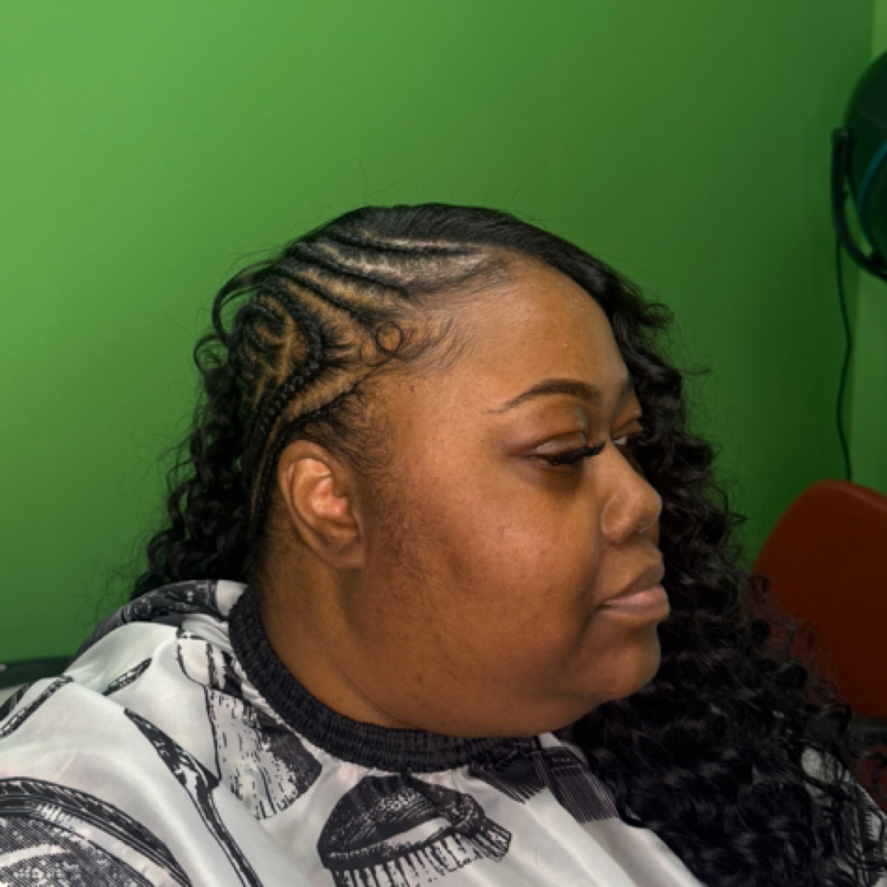 Cassie Braids w/QW at NaturalbyJas Studio in Concord, NC