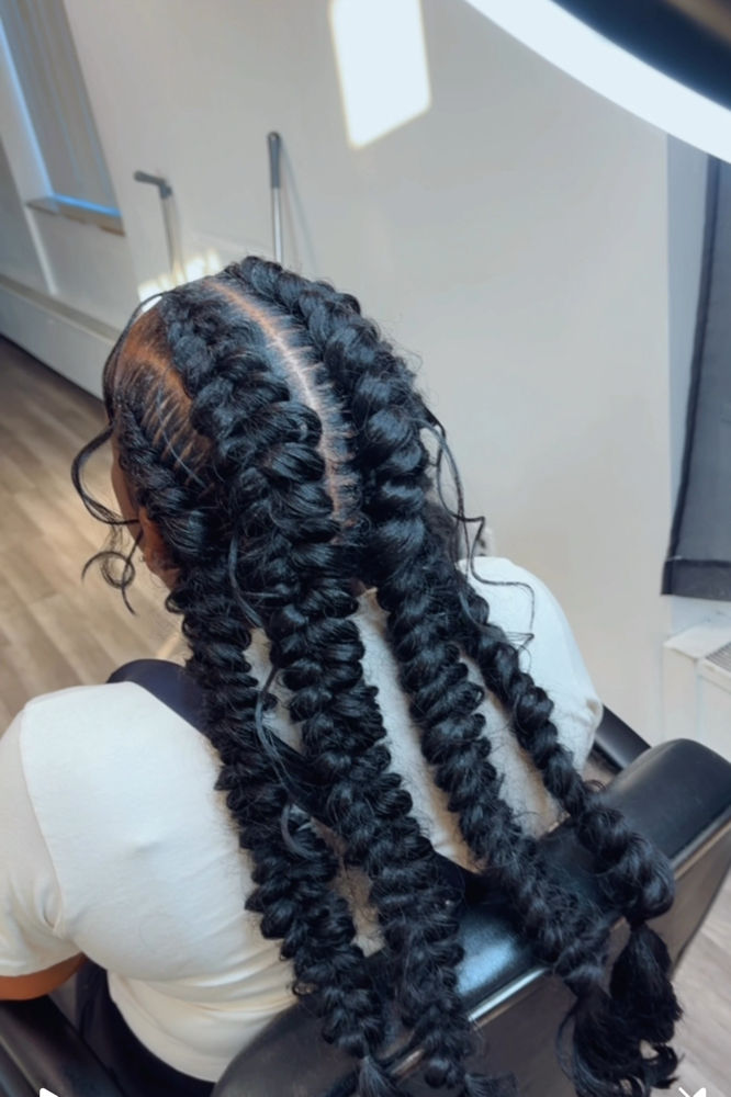 Butterfly Braids at JusTri Hairology in Euclid, OH
