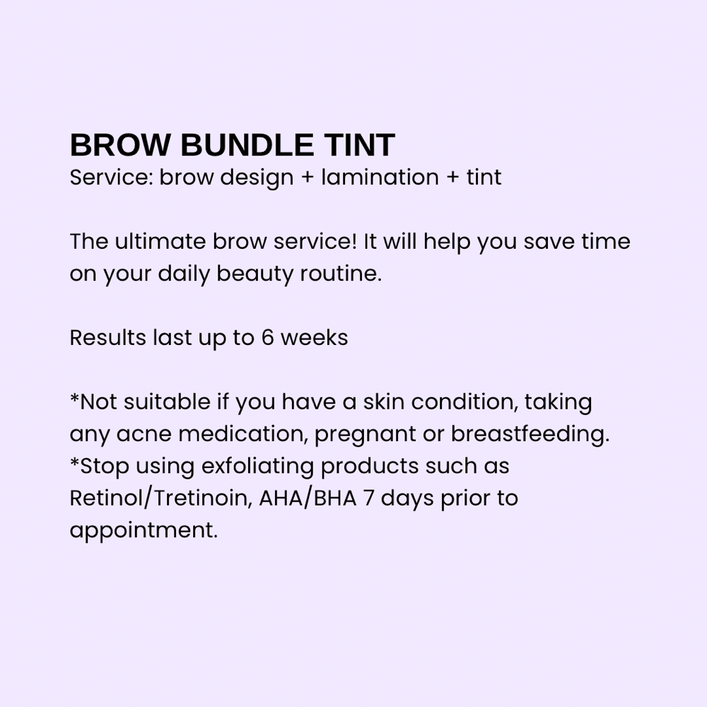 Brow Bundle Tint