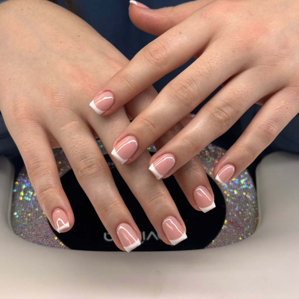 Simple French at Sunset Nail Bar in Hayes, VA