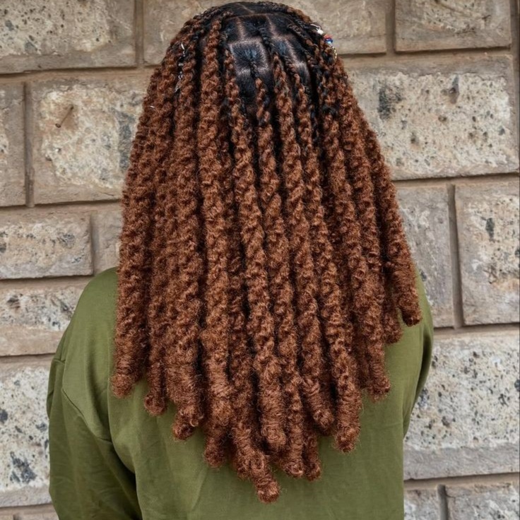 Marley twists at T.S.K hair and braiding