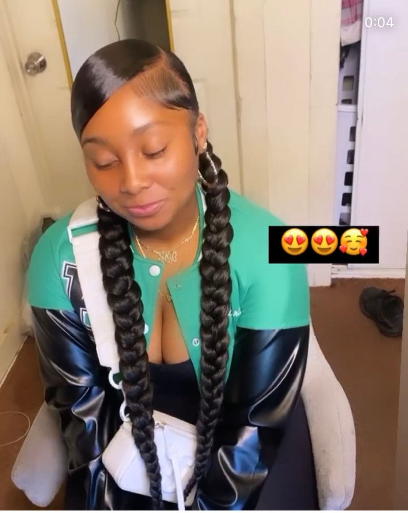 Two Ponytails at Touched bylaneise in Long Beach, CA