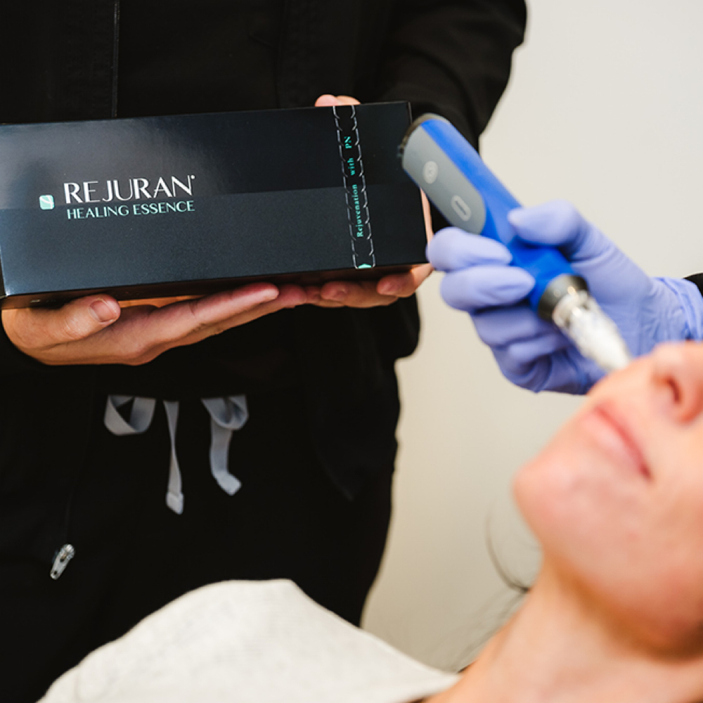 Microneedling with Salmon DNA at SKINDESIGN BY SAM D. in Massapequa, NY