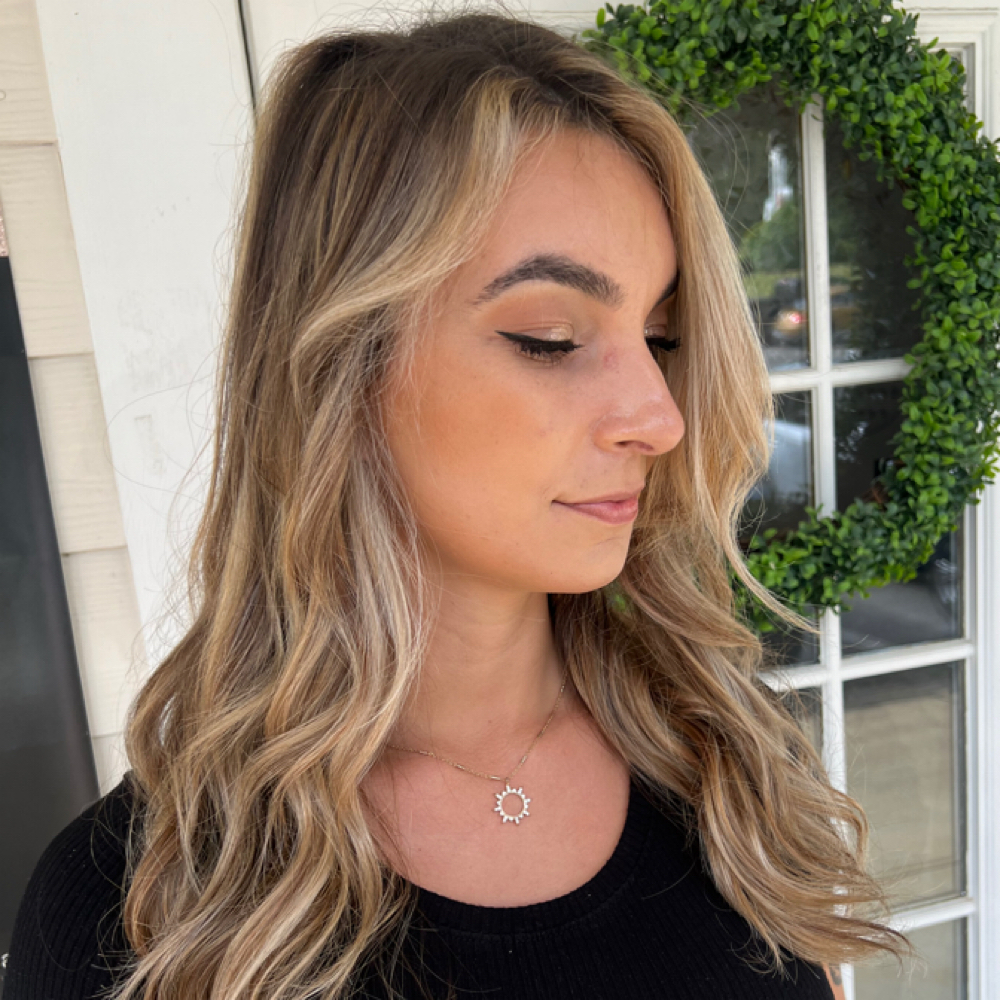 Money Piece Highlight at Elysie Rae Hair Studio in Kennesaw, GA
