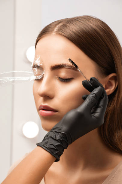 Brow Lamination and Tint
