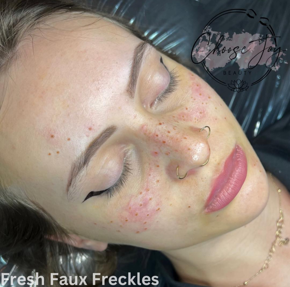 Faux Freckles Semi PMU