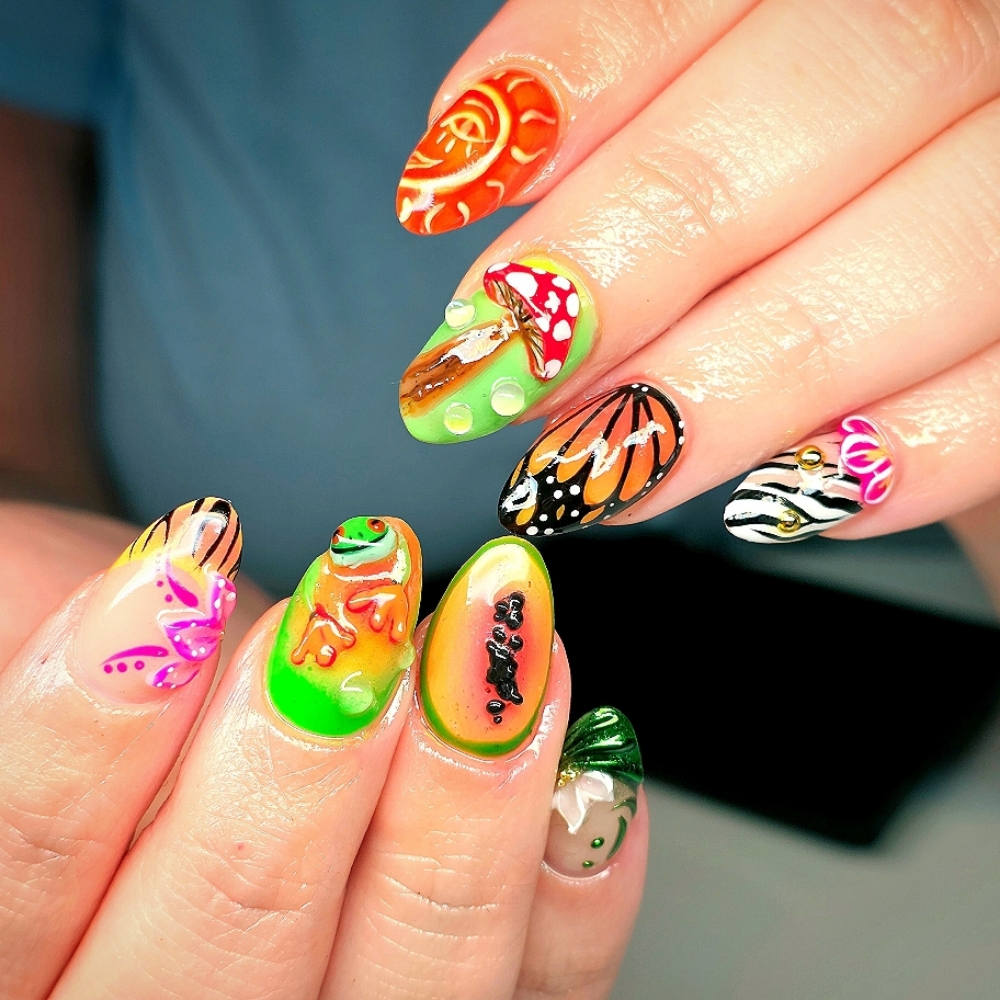 WANT NAIL ART? 🎨 CLICK HERE... at Rocked Out Beauty LLC in Merritt Island, FL