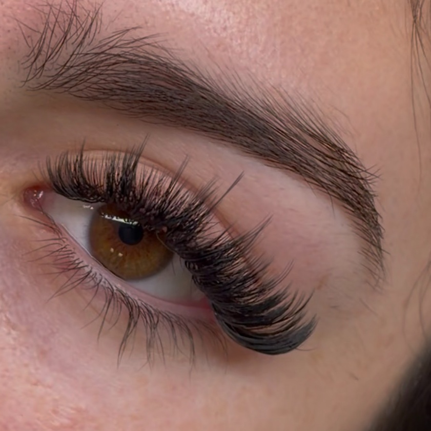 Wispy Natural Volume Lash Set at Esthetixbyame in Scott’s valley, CA