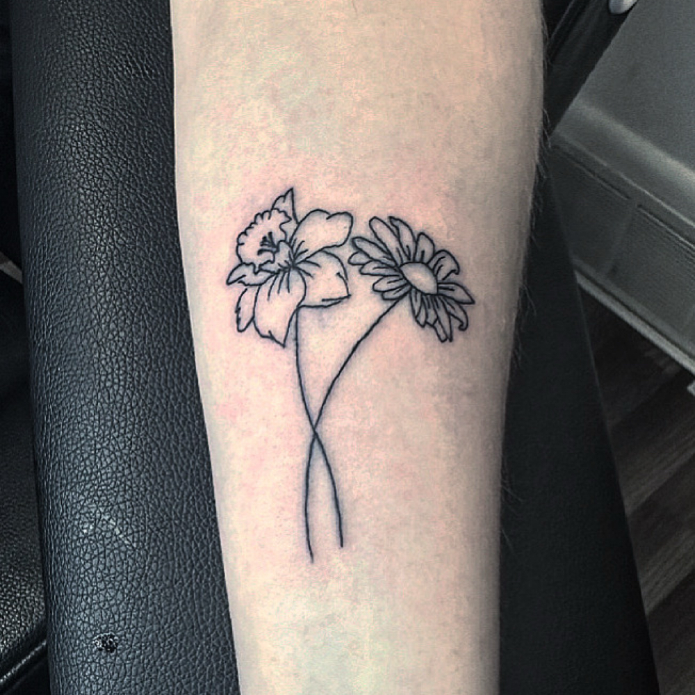 Custom Tattoo at The Loft Salon in Smithville, OH