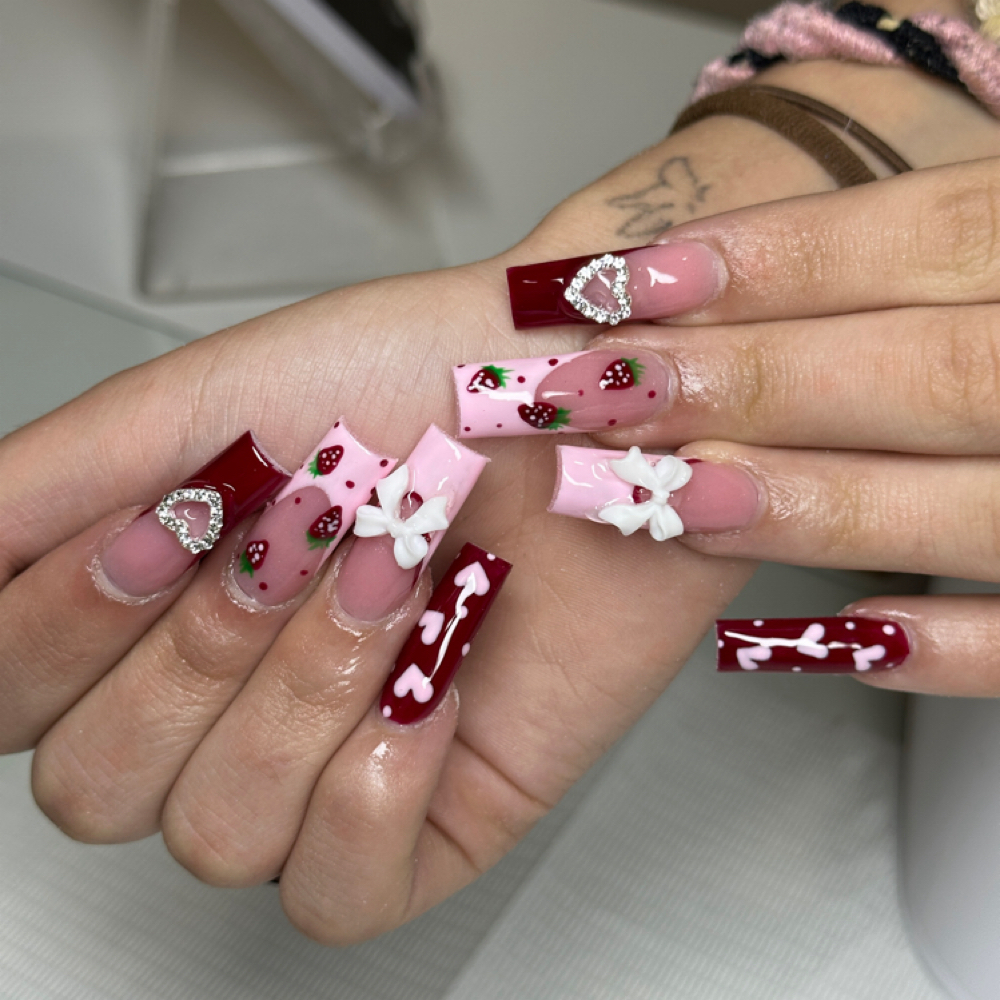 Acrylic Full Set at Luxbeautystudio in Allentown, PA