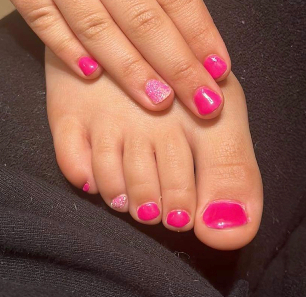Gel Polish Mani Pedi (childrens)