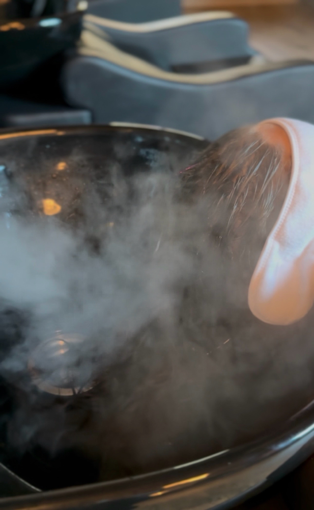 Hydrating Hair Steam Treatment at Hype Hair Society. in Westfield, MA