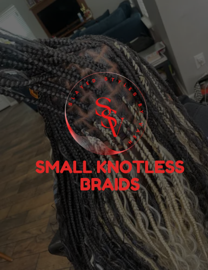 Small Knotless Braids at Satura Styles / Braids & Balance in North Charleston, SC
