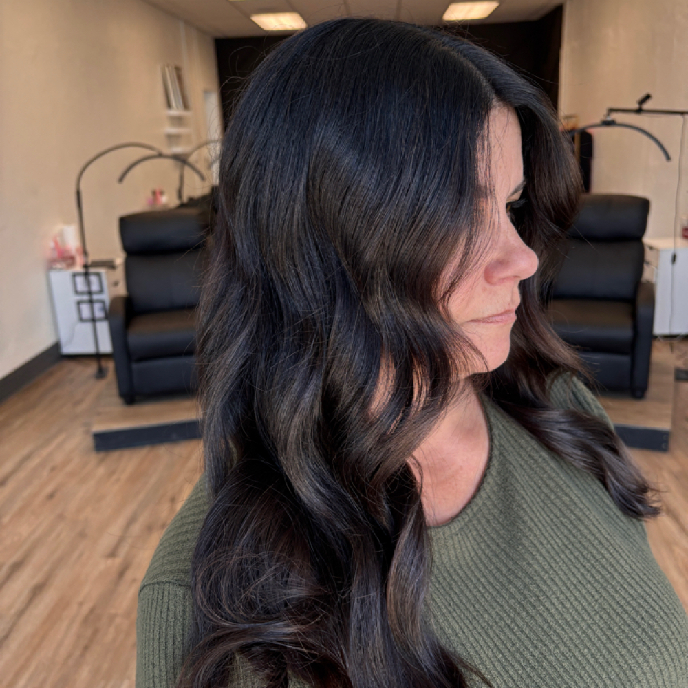 Solid Color Touch Up (Going Darker) at Eye Candy Beauty in Magna, UT