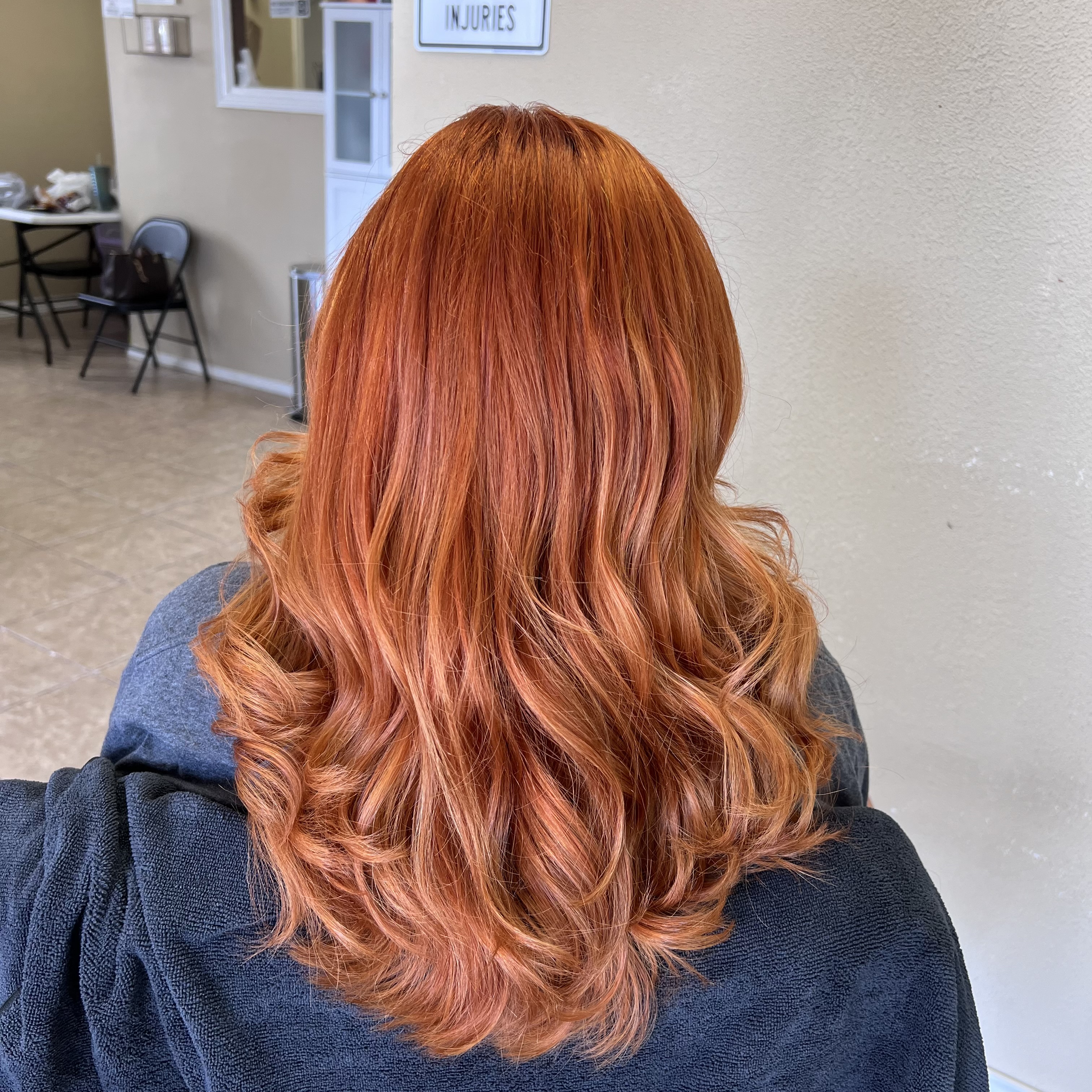 Copper hair color