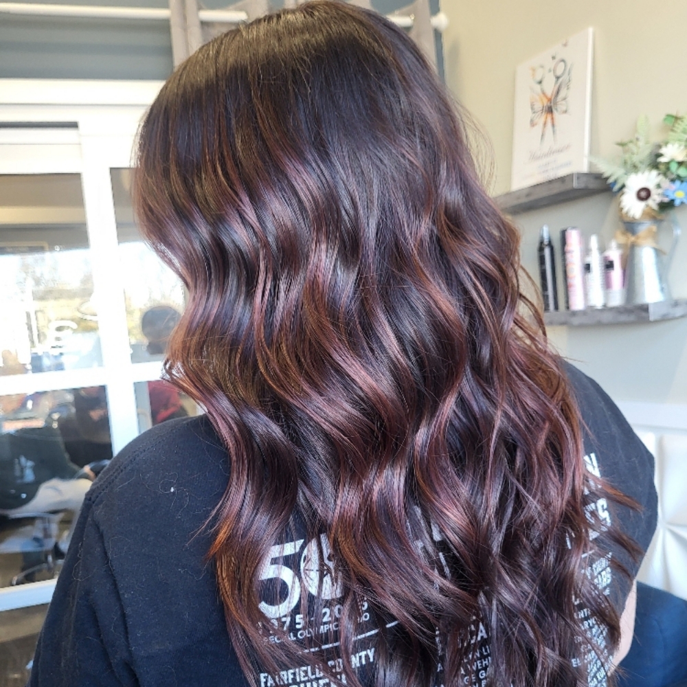 Partial Custom Color+ Blowdry+ Styl at LC's Hair Studio in Dublin, OH