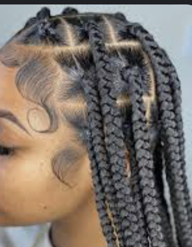 "Kumihimo" Jumbo Knotless Plaits