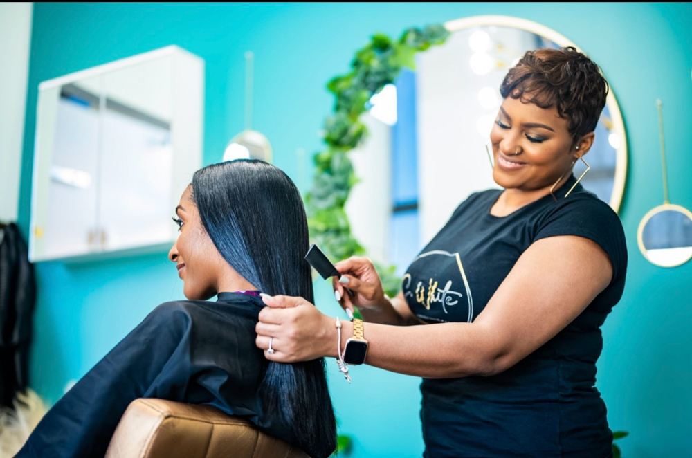 S. White Relaxer Retouch