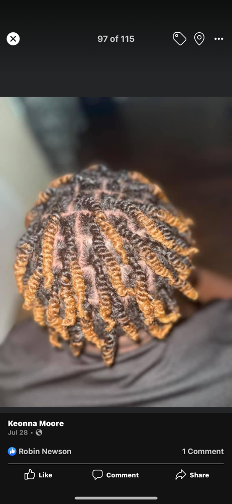 Two Strand Twist(NATURAL HAIR ONLY)