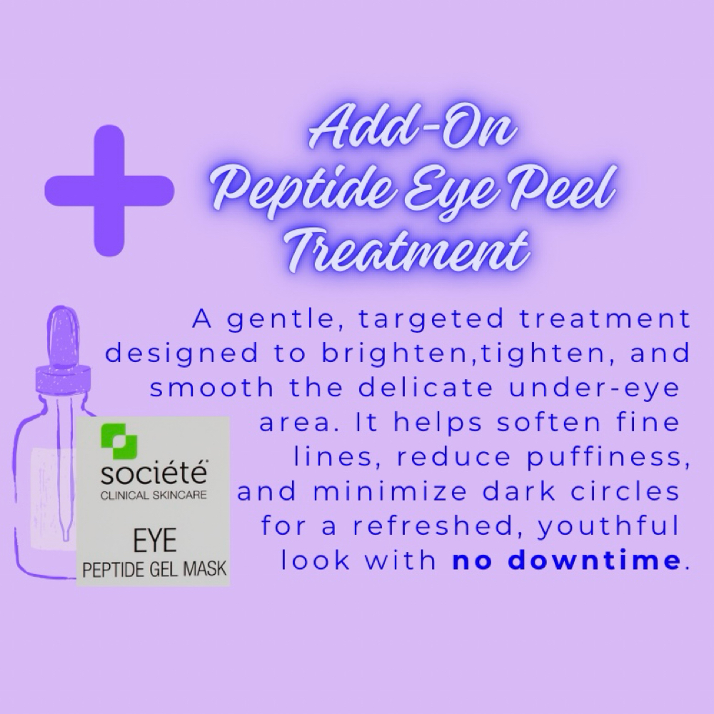 Add-On Peptide Eye Peel at Nina Marie Beauty in Rancho Cucamonga, CA