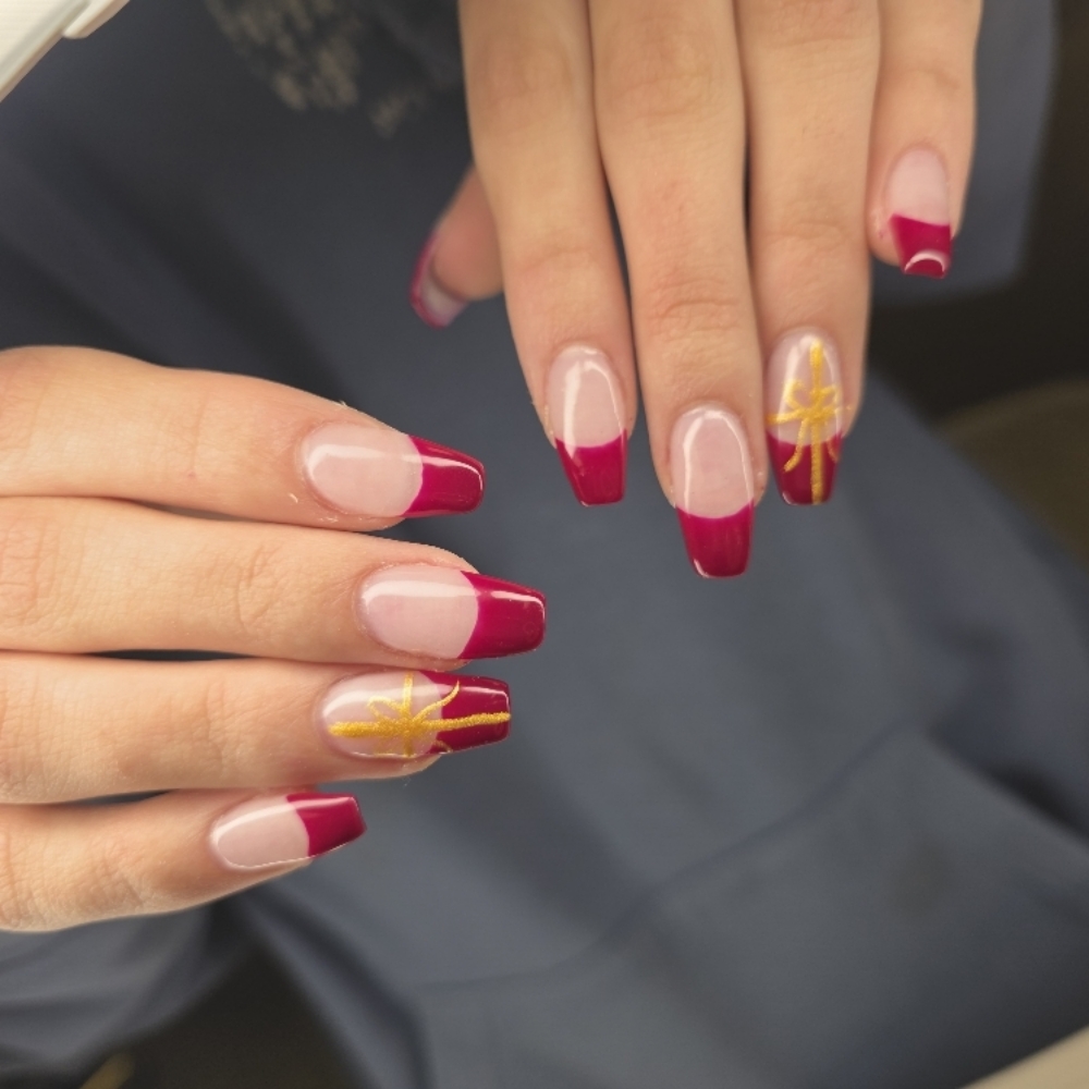 Dip Powder Nails With Gel Polish at FLAWLESS Nails & Esthetics in Clarkston, MI