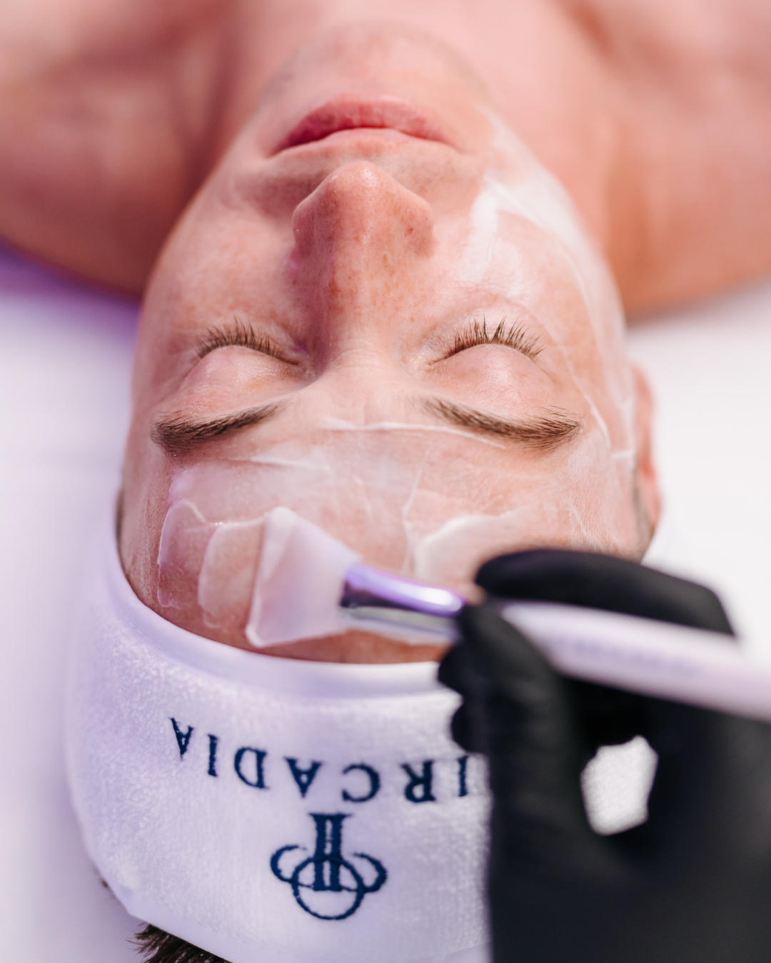 Acne-clearing facial