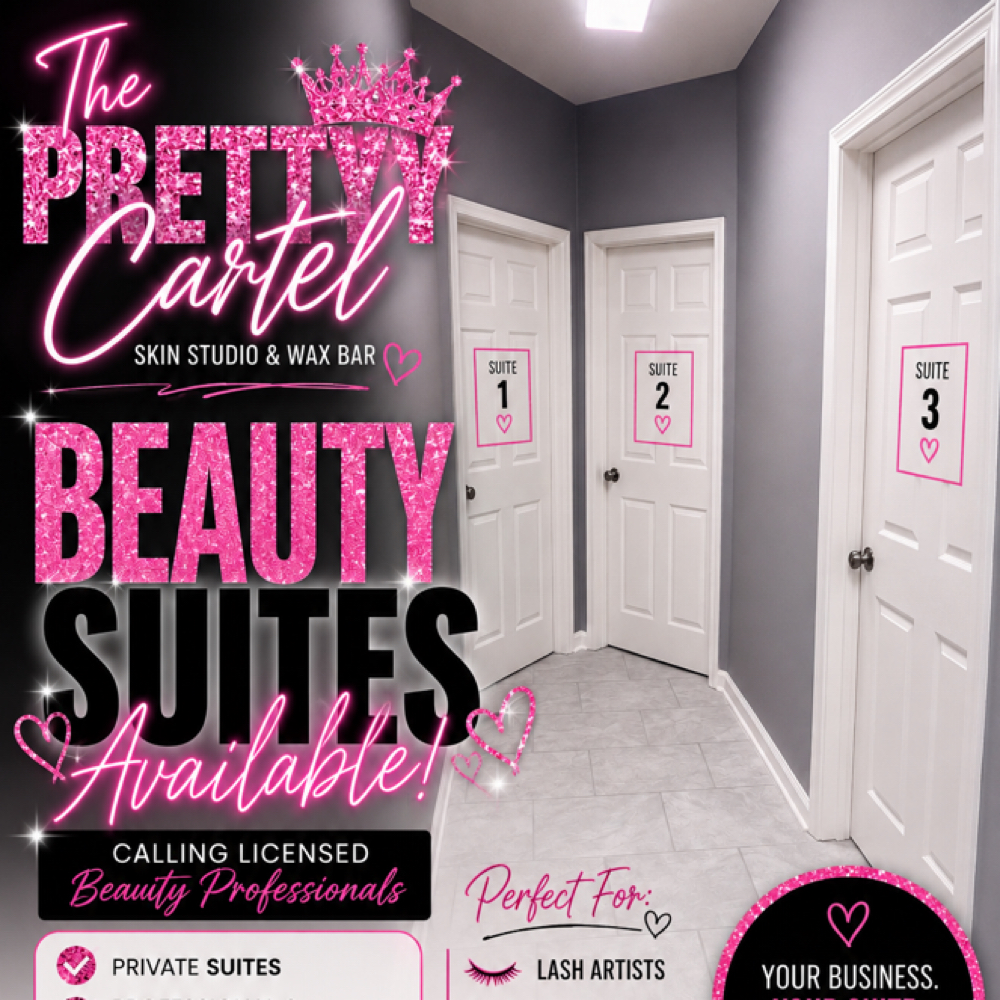 Cartel Suite Tour at The Prettyy Cartel Skin Studio & Wax Bar in Terrytown, LA