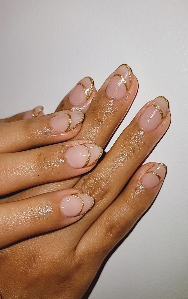 Simple Nail Art+ Overlay