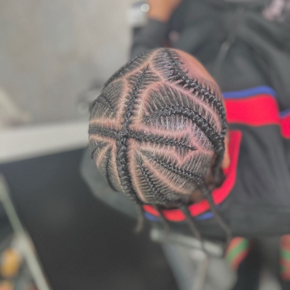 Man Braids at The Braid Trap in Charlotte, NC