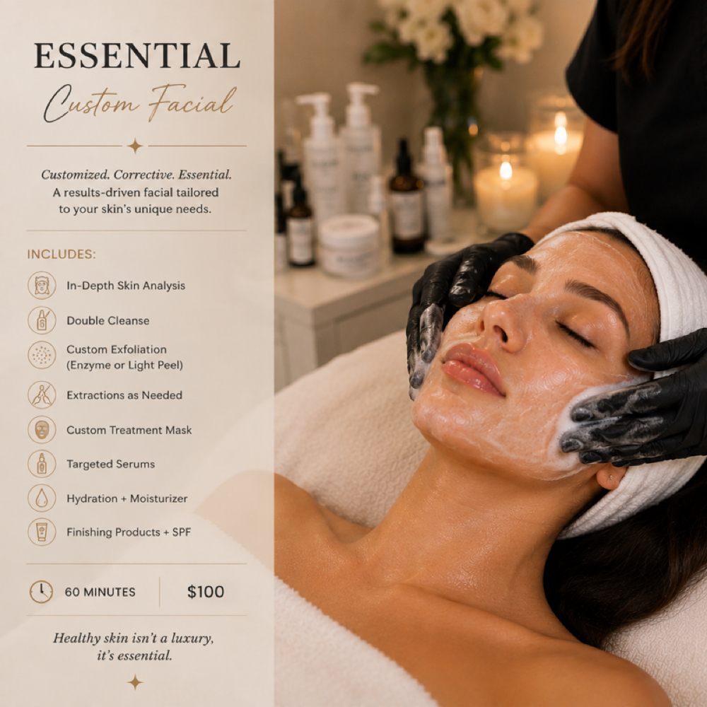 Essential Custom Facial at Soul Aura in Indian Orchard, MA