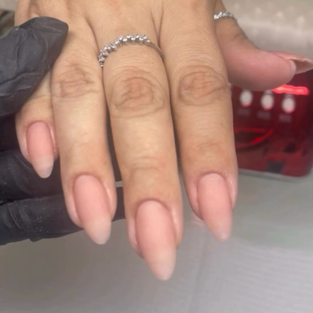 Acrylic Overlay at Garfias Nail Studio in San Gabriel, CA