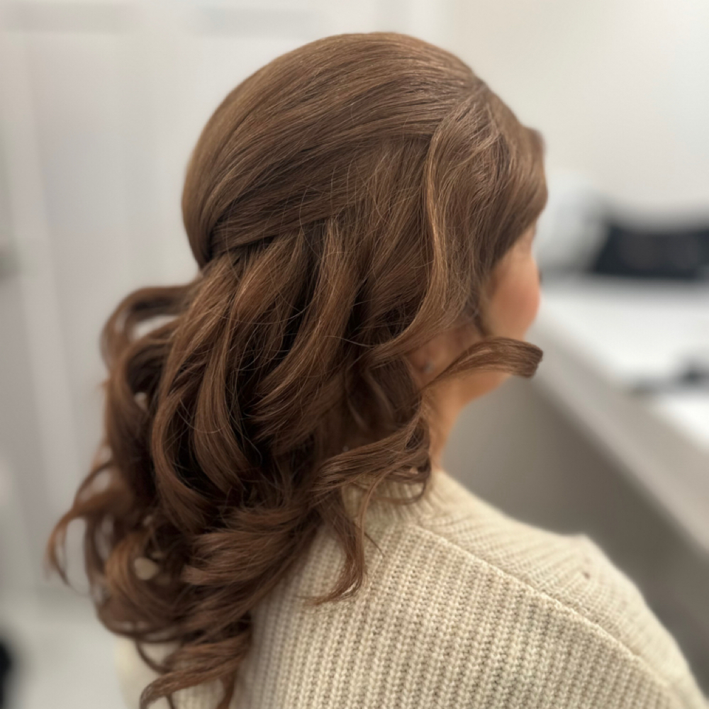Bridal Party Hairstyle at Jasurstyle in Lawrenceville, GA