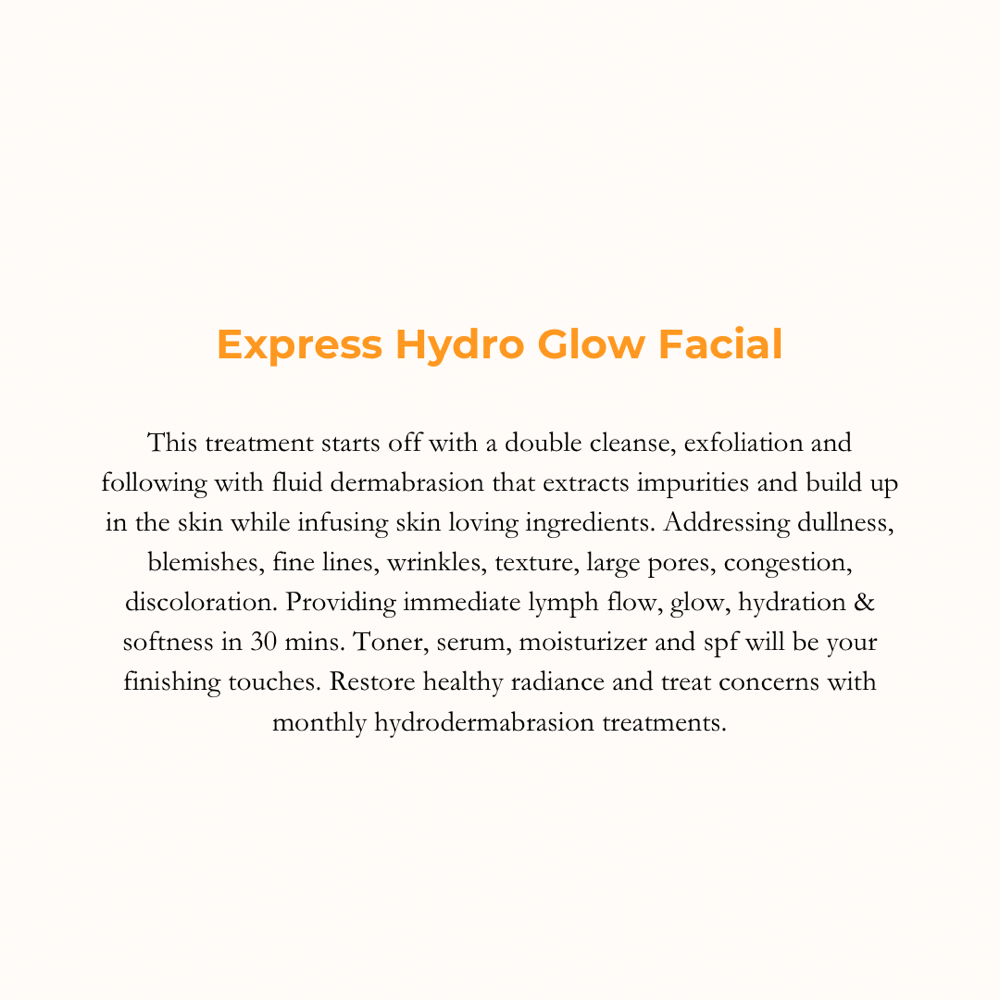 Express Hydro Glow Facial