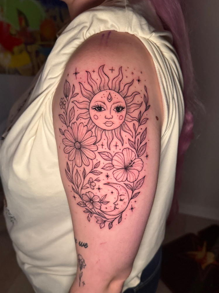 Large Fine Line Tattoo DEPOSIT