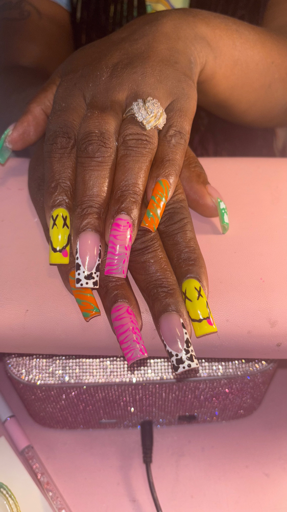 Freestyle Nails at NailsByAprel in Saltillo, MS