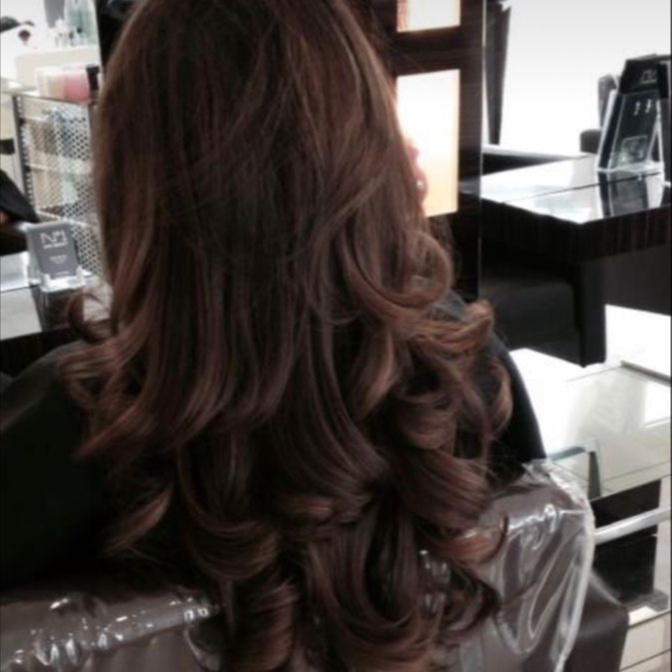 Dense Blowdry Style/ Updo at Chloe Christen- LaRue Beauty Collective in Murray, UT