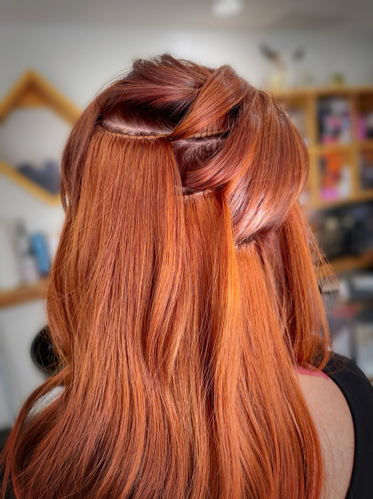 3 Rows Of IBE Extensions at Savage Beauty Salon & Extension Bar in Colorado Springs, CO