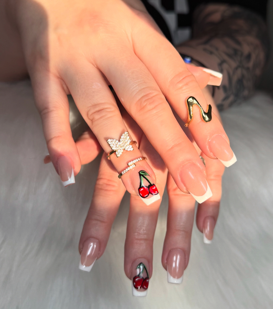 French Tips- Gel Paint