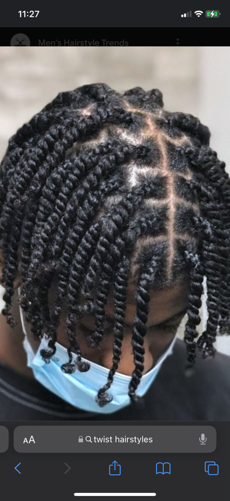 2 Strand Twist On Natural Hair