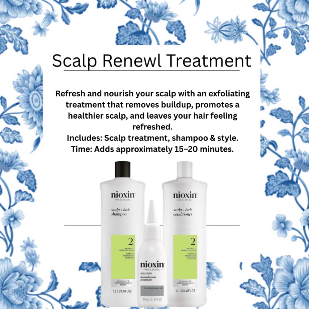 Scalp Renewal Treatment at Cosmetology by Kylee in Cookeville, TN