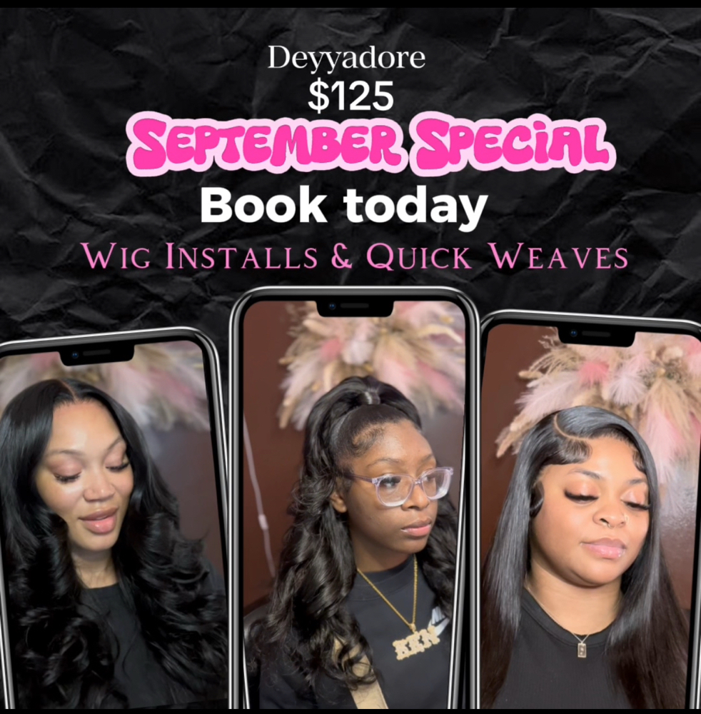 $125 September Special!