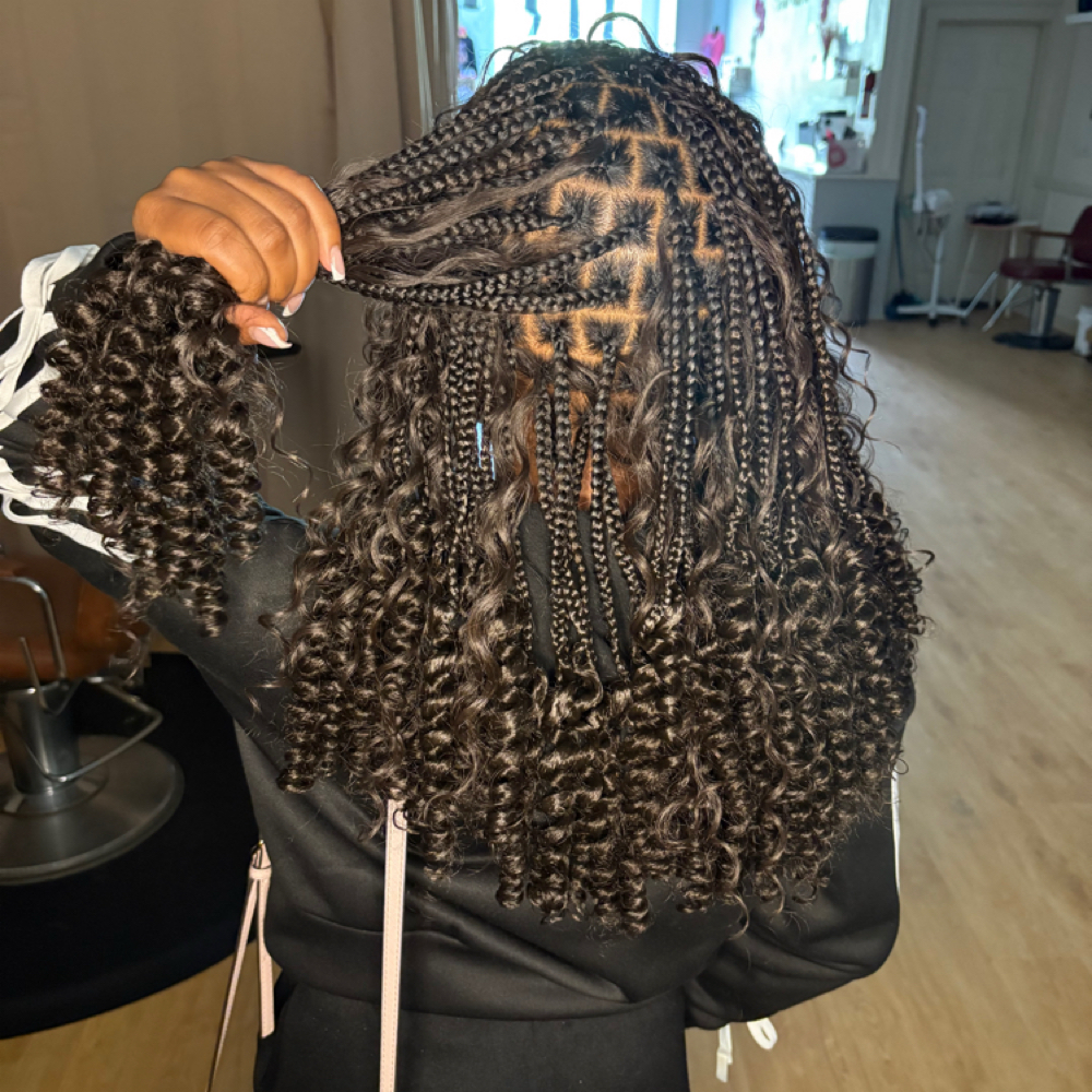 Small Boho Knotless at Braids By Bonitaa in Syracuse, NY
