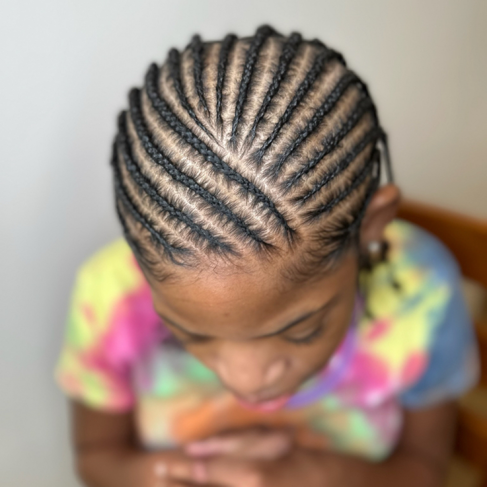 Braided Freestyle Natural Hair Only at Natural Halo LLC in Greensboro, NC