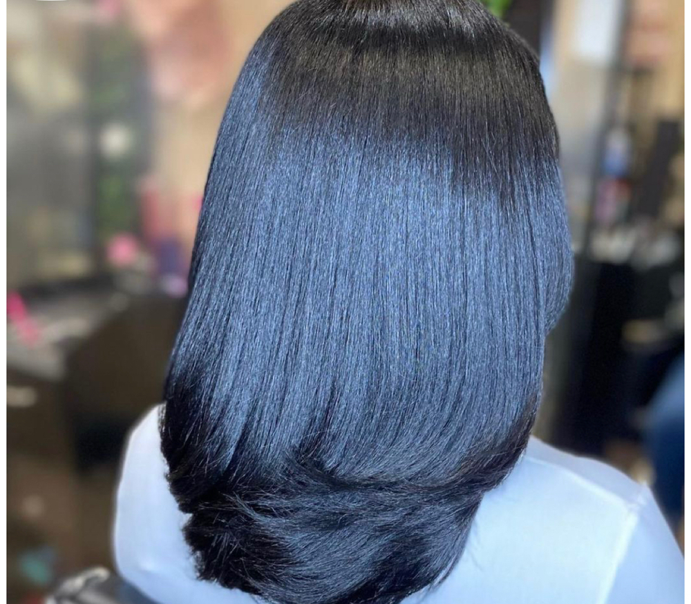 Relaxer at TwineXbeauty in tucson, AZ