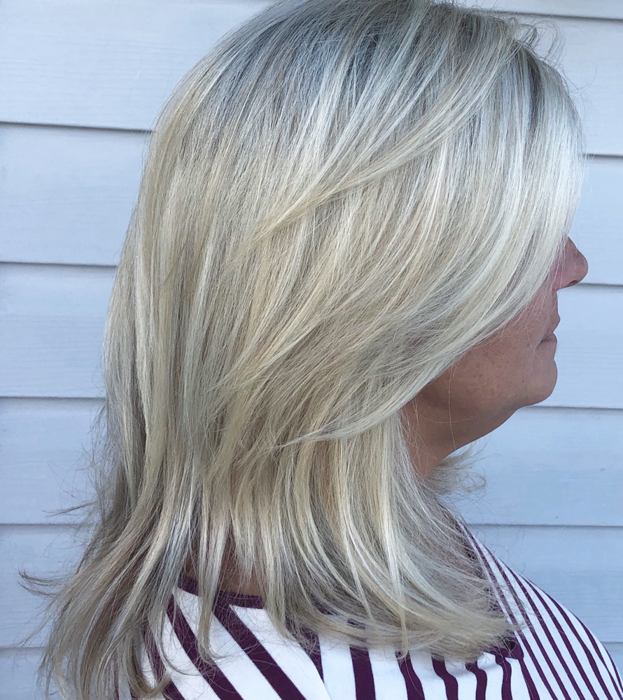 Top(only) Highlight With Haircut at Misty’s Beauty Co in A, KY