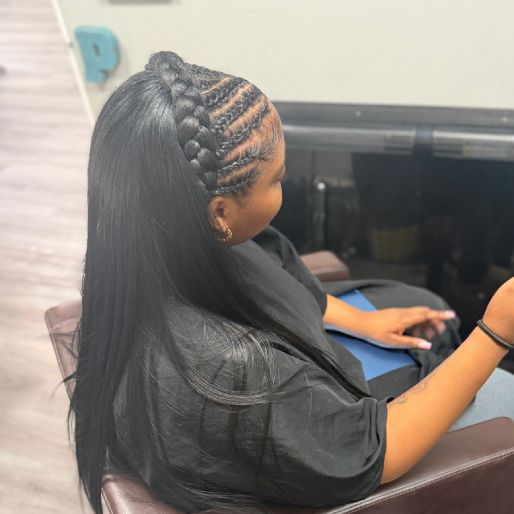Quick Weave (hair included) at Kombed by Keelea in Edmond, OK