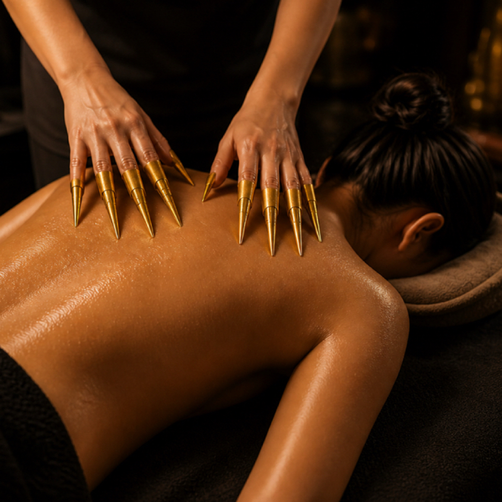 Upper Body Scratch Therapy (30 Min) at HFS Trichology & HeadSpa Inc. in Stockton, CA